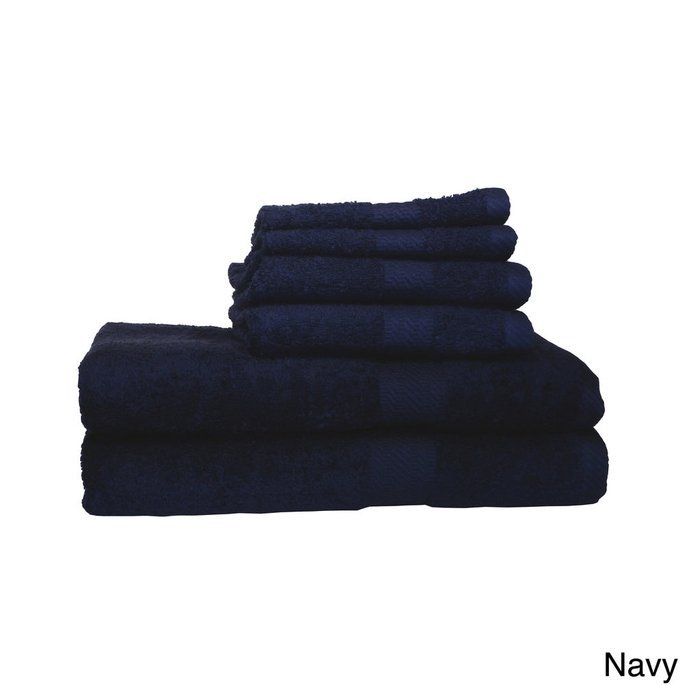 Baltic Linen Ringspun Cotton 6-piece Towel Set