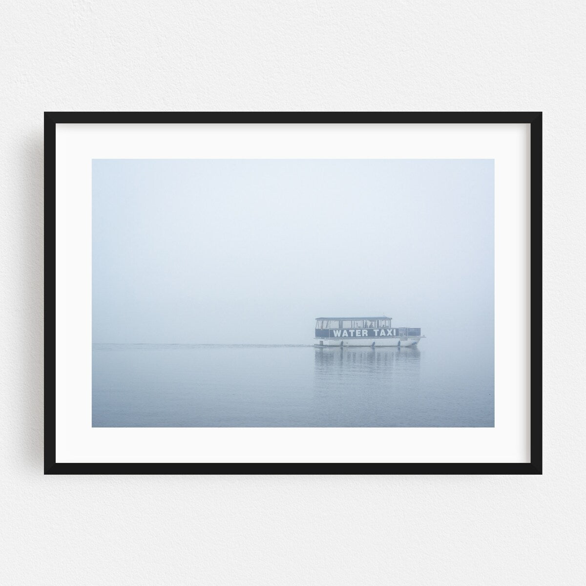 Baltimore Maryland Water Taxi B W Photography Art Print/Poster