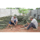 Handmade Bamboo Nesting 3-piece Round Table Set (China)