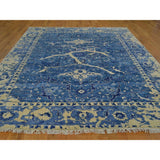Rayon from Bamboo Silk Broken Design Heriz Hand-knotted Oriental Area Rug (7'8 x 10'3)