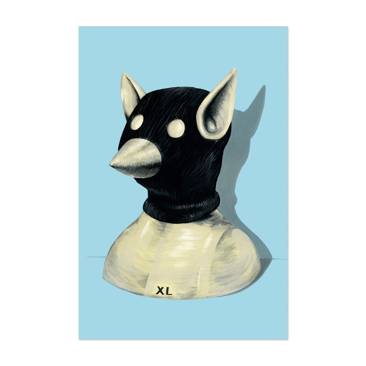 Bandit Hat Painting Animals Fantastic Mr Fox Art Print/Poster