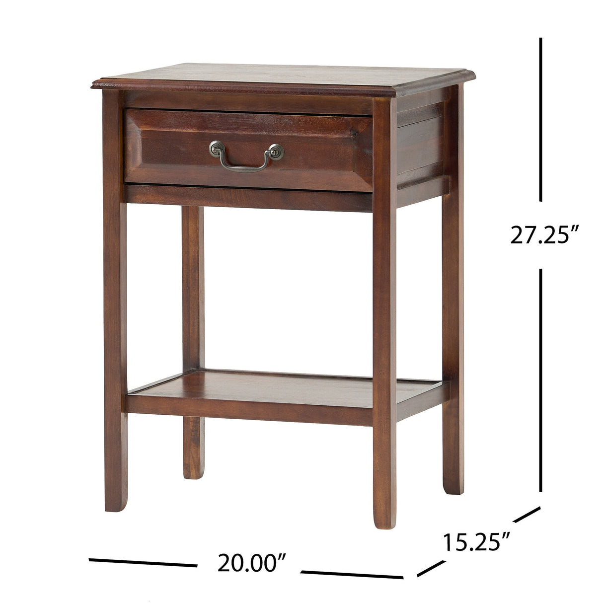 Banks Acacia Wood Accent Table by Christopher Knight Home
