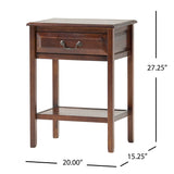 Banks Acacia Wood Accent Table by Christopher Knight Home