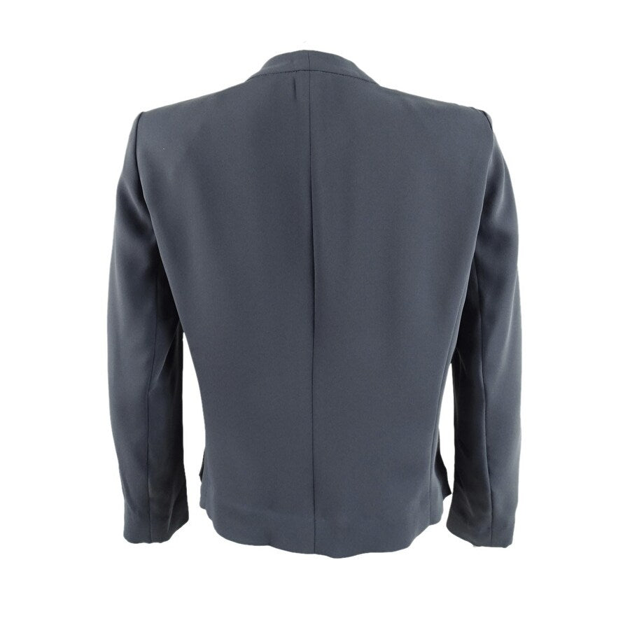 Bar III Women's Collarless Open-Front Jacket