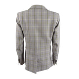 Bar III Women's Faux-Double-Breasted Plaid Blazer