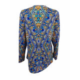 Bar III Women's Monarchy Printed Lace-up Tunic Cover-Up