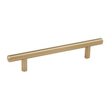 Bar Pulls 5-1/16 in (128 mm) Center-to-Center Golden Champagne Cabinet Pull - 10 Pack - 5.063