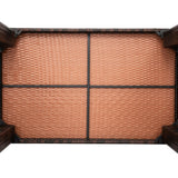 Bar Table Brown Gradient ONLY table - 48.03 x 29.92 x 35.83