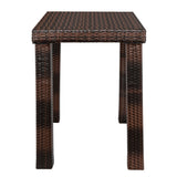 Bar Table Brown Gradient ONLY table - 48.03 x 29.92 x 35.83