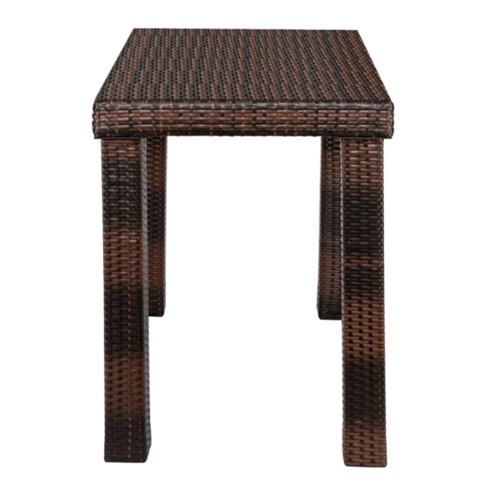 Bar Table Brown Gradient ONLY table - 48.03 x 29.92 x 35.83