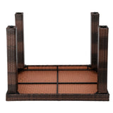 Bar Table Brown Gradient ONLY table - 48.03 x 29.92 x 35.83