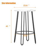 Bar Table Pub Table Bar Height Table Tall Bistro Round Bar Dining Table