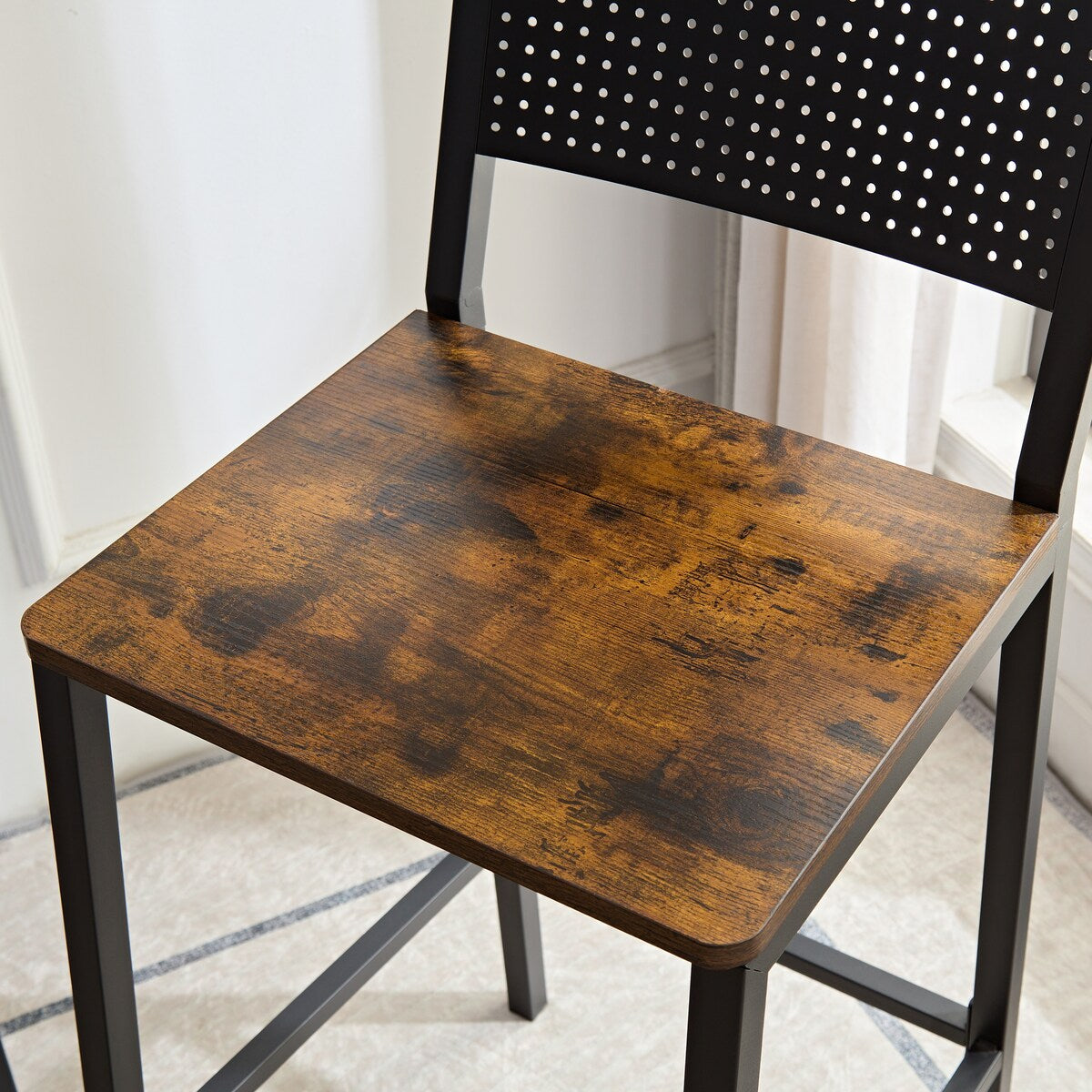 Bar stool and bar three-piece set