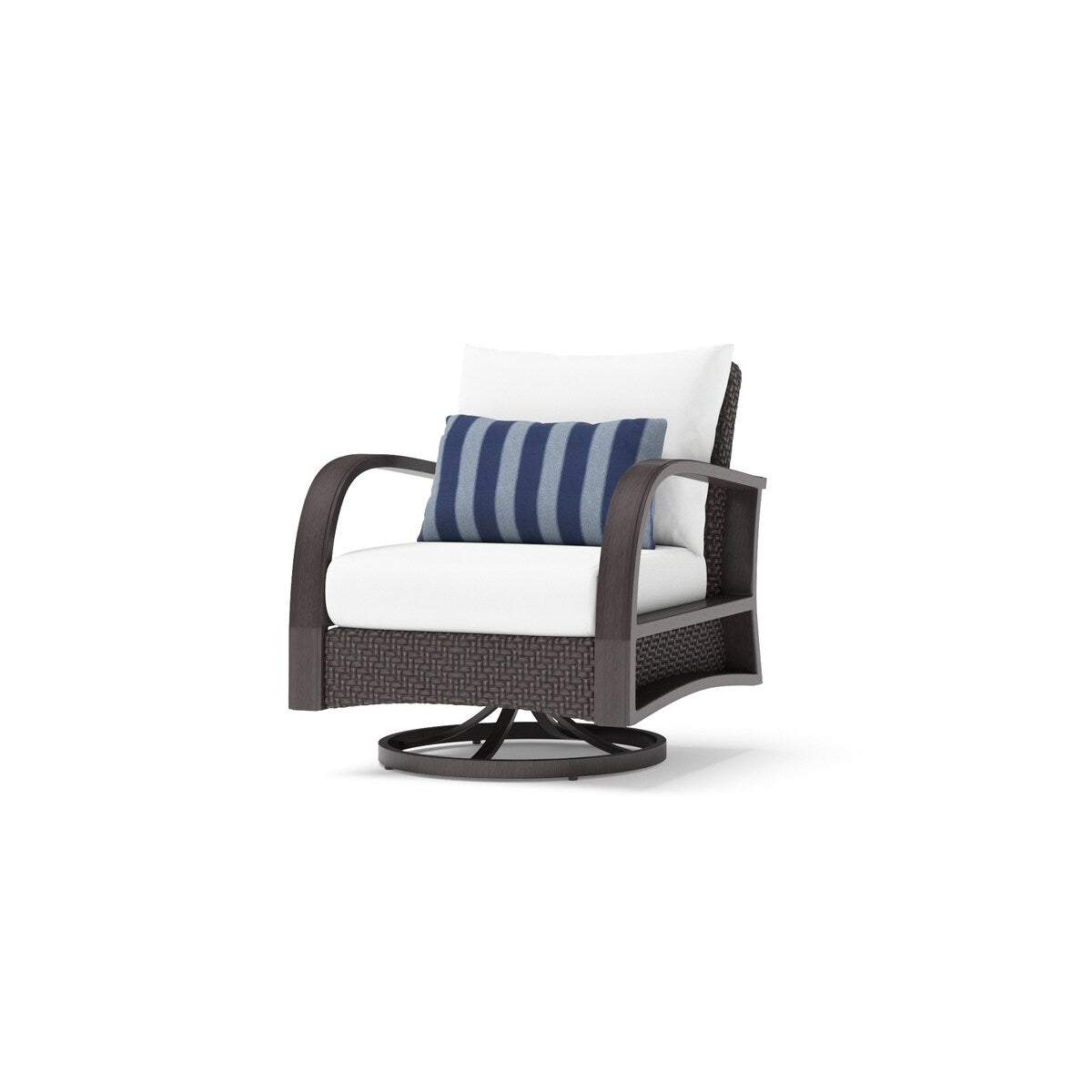 Barcelo 5 Piece Sunbrella Outdoor Patio Motion Club Chair & Ottoman Set