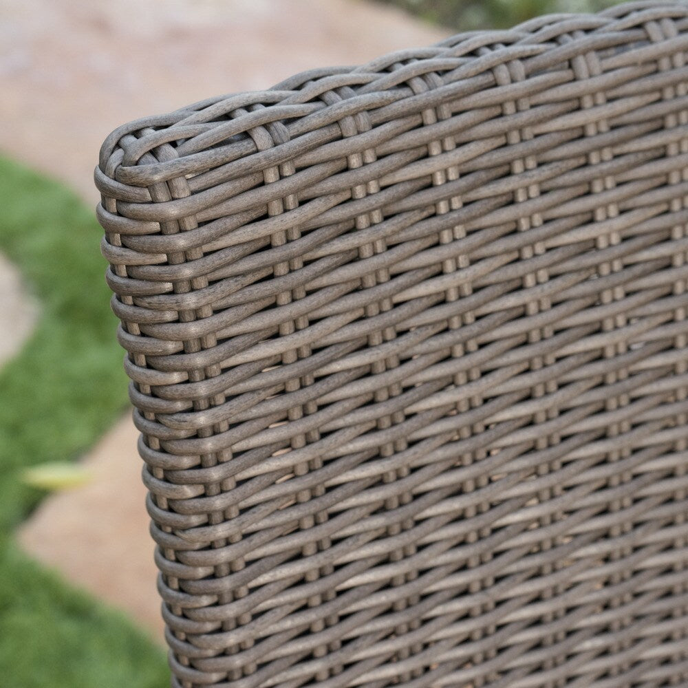Barcelona Outdoor Counter Stools with Sunbrella Cushion (Set of 2) by Christopher Knight Home