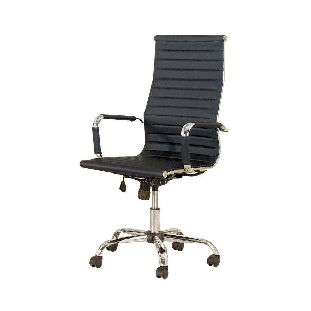 Barcelos Contemporary Office Chair, Large, Black