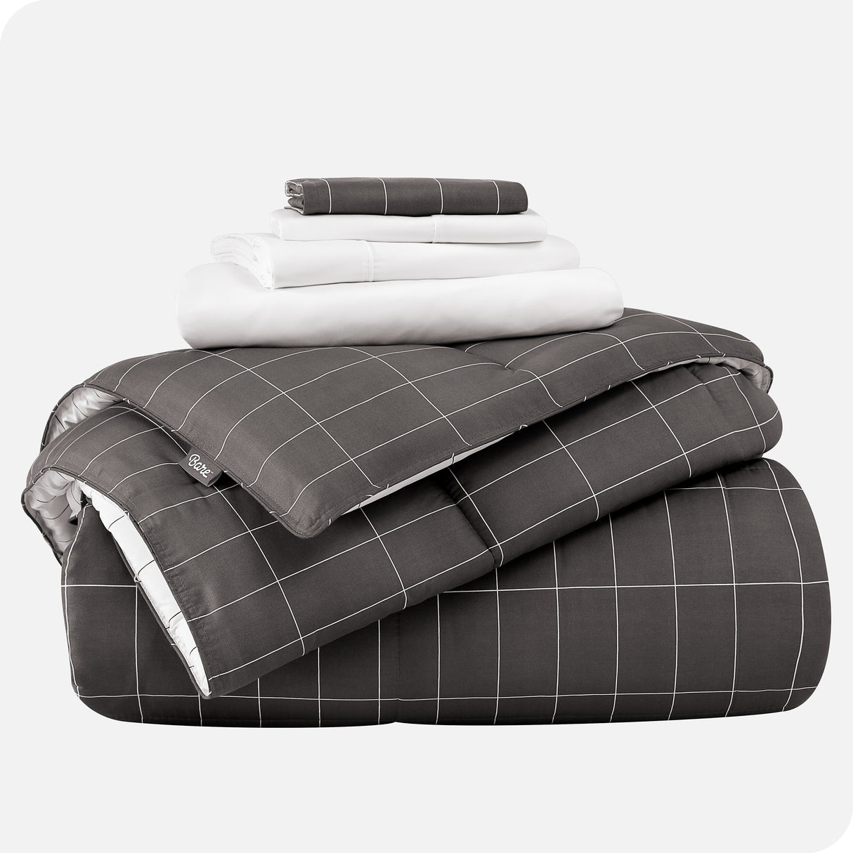 Bare Home Bed-in-a-Bag Down Alternative Comforter & Sheet Set