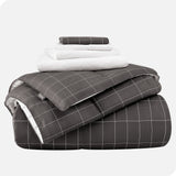 Bare Home Bed-in-a-Bag Down Alternative Comforter & Sheet Set