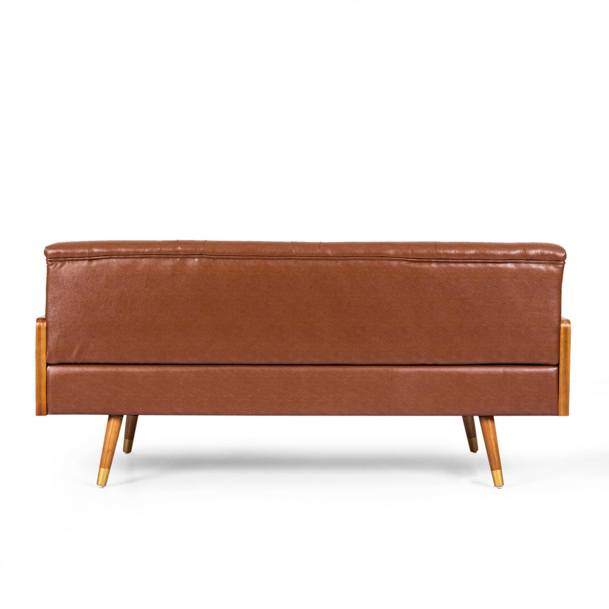 Barnard Mid-century Tufted Sofa with Accent Pillows by Christopher Knight Home