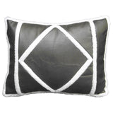 Barnwood Teal/Grey Accent Throw Pillows & Euro Sham