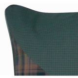Barnwood Teal/Grey Accent Throw Pillows & Euro Sham