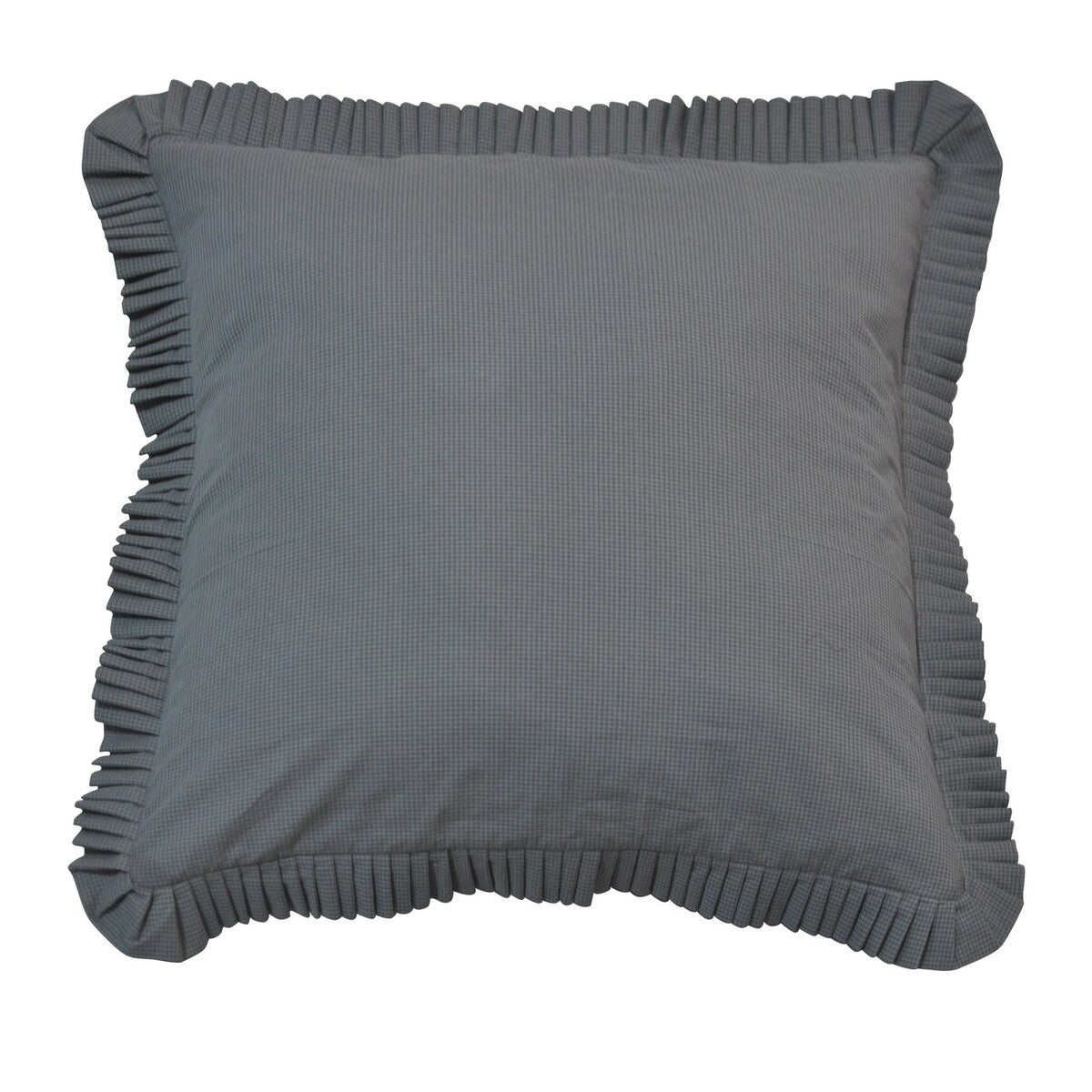 Barnwood Teal/Grey Accent Throw Pillows & Euro Sham