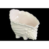 Barrier Reef Conch Sea Shell Sculpture - White - Benzara