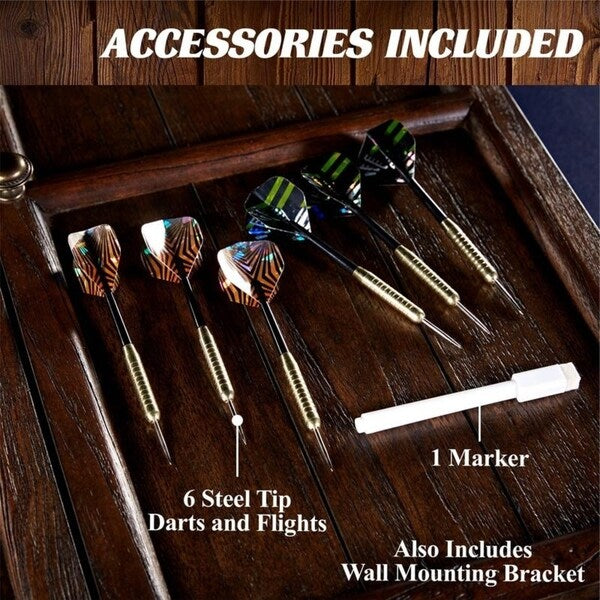 Barrington Webster Bristle Dartboard and Cabinet Set