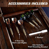 Barrington Webster Bristle Dartboard and Cabinet Set