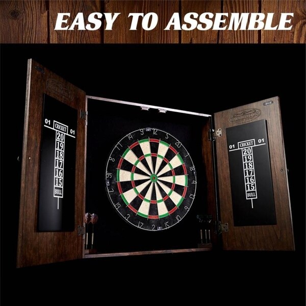 Barrington Webster Bristle Dartboard and Cabinet Set
