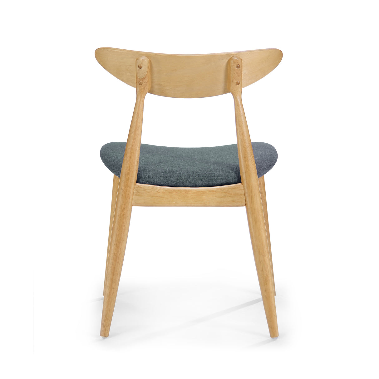Barron Mid-Century Modern Dining Chairs (Set of 2) by Christopher Knight Home - 22.50" W x 19.75" L x 28.75" H