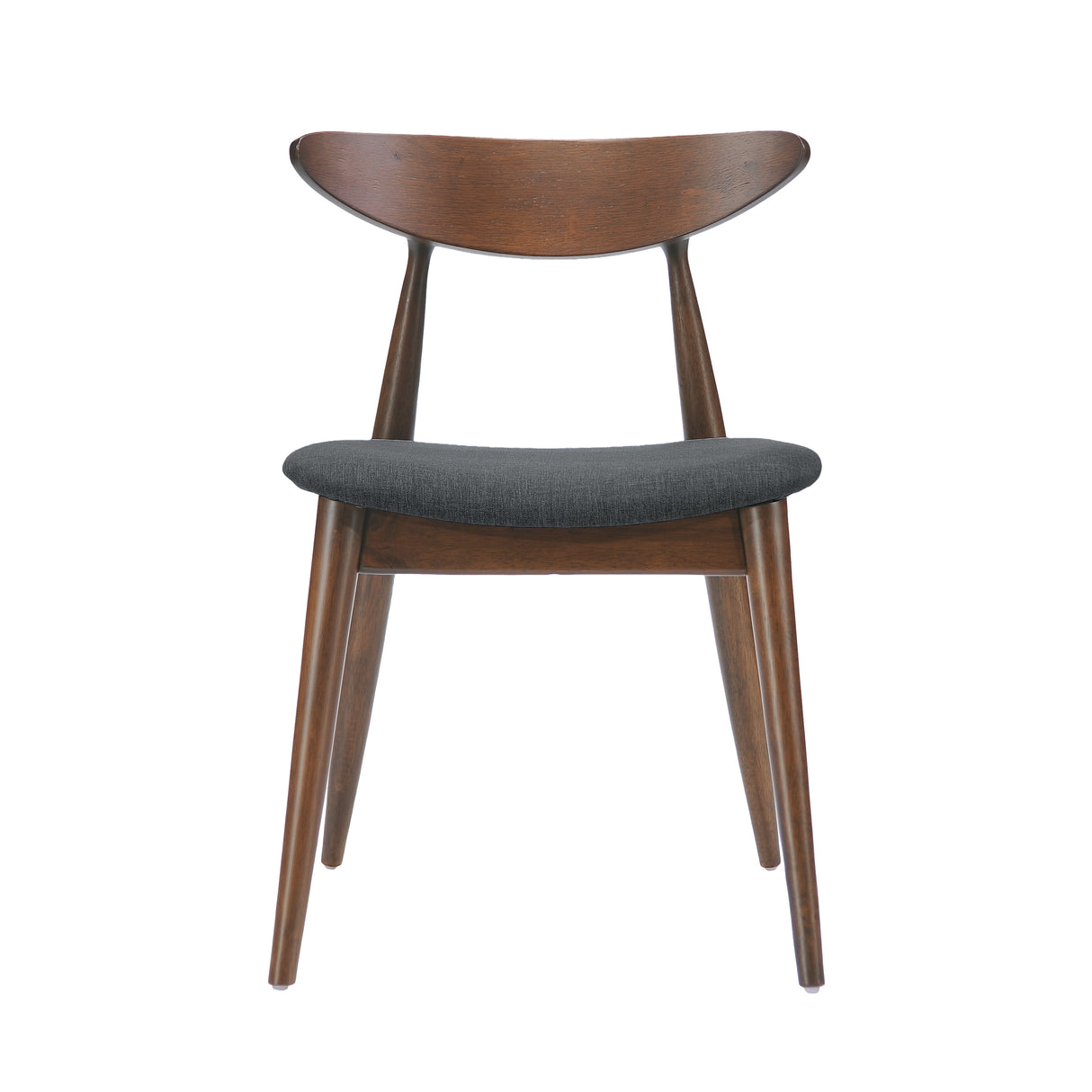 Barron Mid-Century Modern Dining Chairs (Set of 2) by Christopher Knight Home - 22.50" W x 19.75" L x 28.75" H