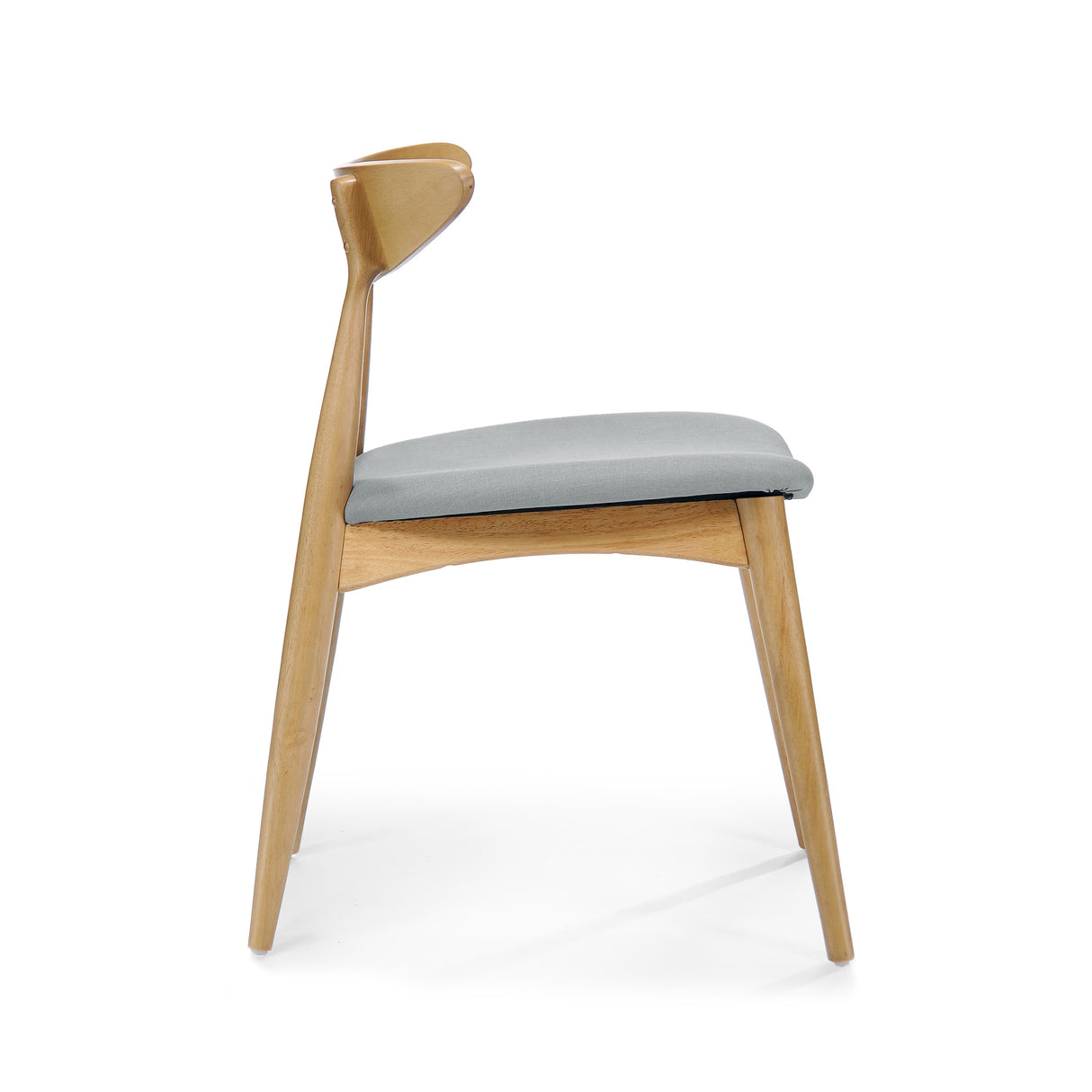 Barron Mid-Century Modern Dining Chairs (Set of 2) by Christopher Knight Home - 22.50" W x 19.75" L x 28.75" H