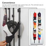 Baseball Cap Hat Rack Wall Door Hanger Storage Organizer