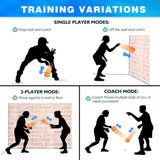 GSE™ Baseball/Softball Reaction Ball, Reactivity Agility Trainer Ball for Hand-Eye Coordination & Speed Reflex Training
