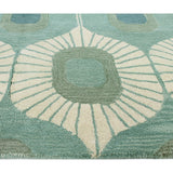 Bashian Woodbridge Hand-tufted Modern Abstract Ikat Wool Area Rug