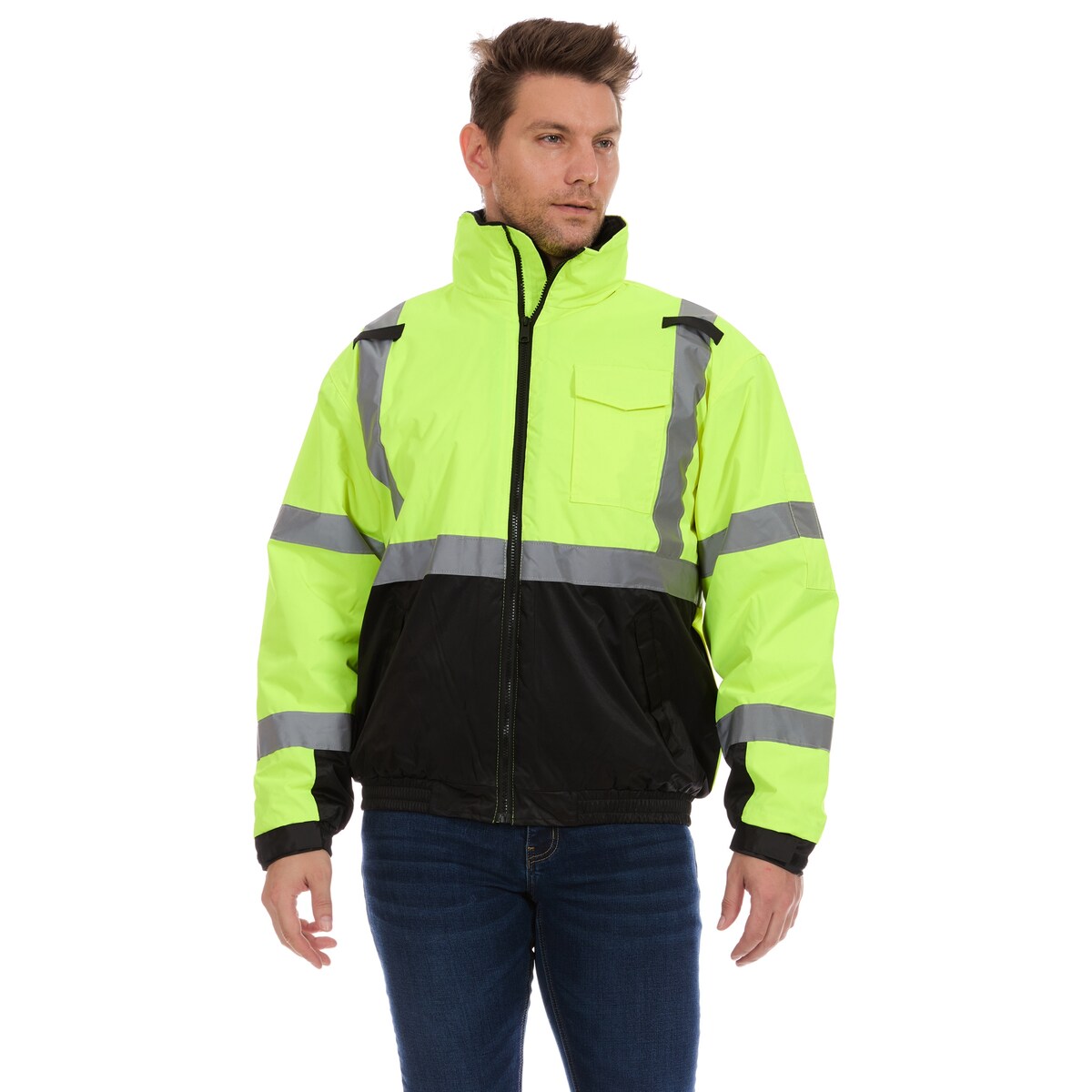 Bass Creek Outfitters Mens Twill Softshell W Fleece Hooded Jacket