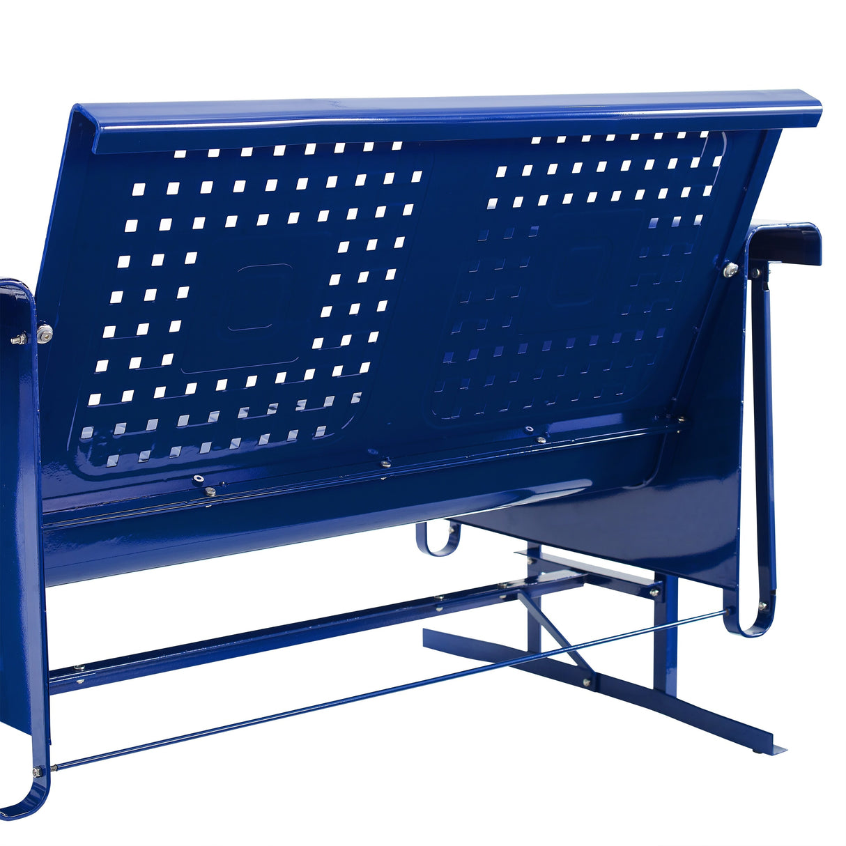 Crosley Bates Outdoor Metal Loveseat Glider - 28"x48.75"x32.5"