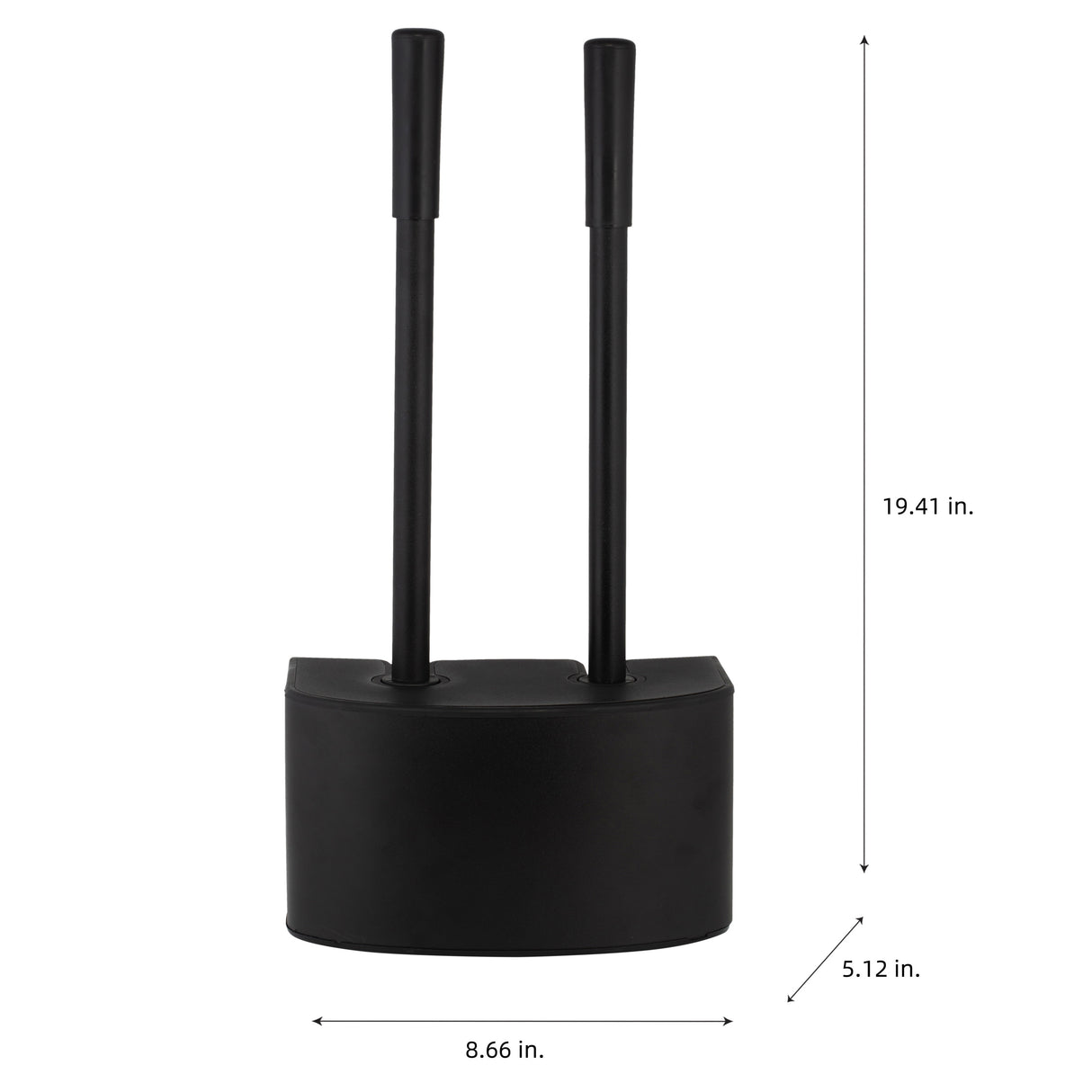 Bath Bliss 2-in-1 Toilet Brush and Plunger Set