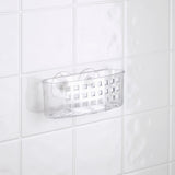 Bath Bliss Compact Suction Bath Basket - 6.25x2.5x2.325