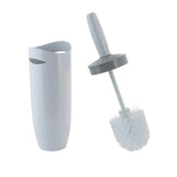 Bath Bliss Contour Waste Bin and Toilet Brush Set, White