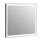 Bathroom Anti-Fog Wall Mounted LED Mirror With Dimmer