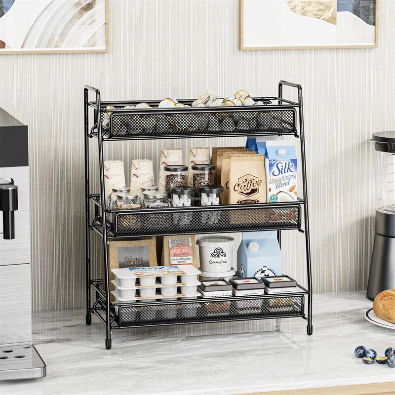 Bathroom Countertop Organizer Shelf - 7"D x 14.2"W x 16.73"H