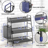 Bathroom Countertop Organizer Shelf - 7"D x 14.2"W x 16.73"H