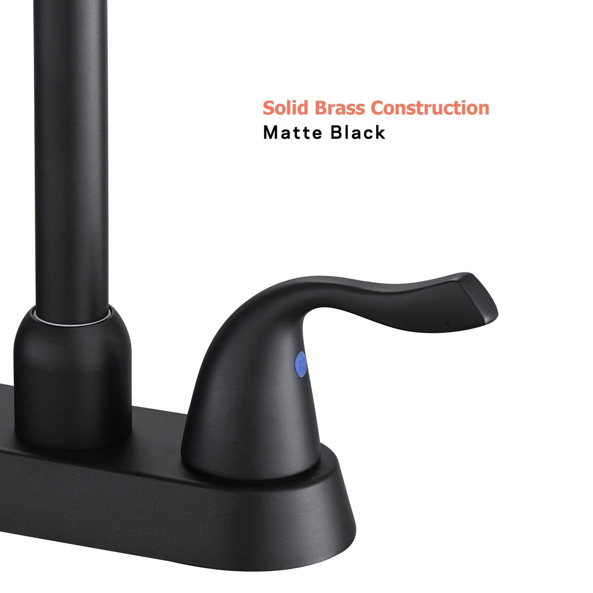 Bathroom Faucet Modern Commercial Two Handle Black Vessel Sink Faucet,Bathroom Vanity Sink Faucets