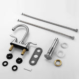 Bathroom Faucet Modern Commercial Two Handle Black Vessel Sink Faucet,Bathroom Vanity Sink Faucets