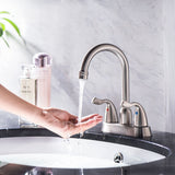 Bathroom Faucet Modern Commercial Two Handle Black Vessel Sink Faucet,Bathroom Vanity Sink Faucets