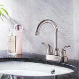 Bathroom Faucet Modern Commercial Two Handle Black Vessel Sink Faucet,Bathroom Vanity Sink Faucets