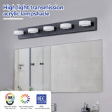 Bathroom LED 5-Light Vanity Lights with Dimmable and Rotatable - N/A