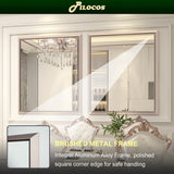 Bathroom Mirrors Wall Mounted Rectangle Vanity Cosmetic Makeup Mirror